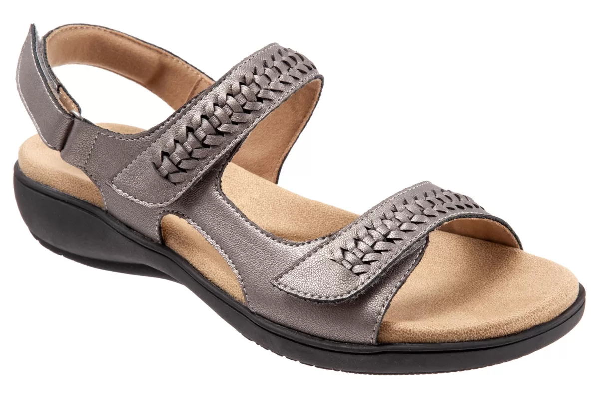 Cheap Romi Woven Women Wide | Sandals